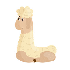 English Letter in the Form of the Animal