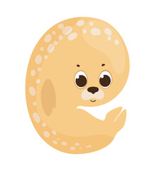 English Letter in the Form of the Animal