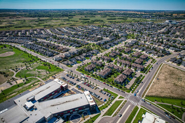Aerial Majesty: Stonebridge, Saskatoon, Saskatchewan Expanse