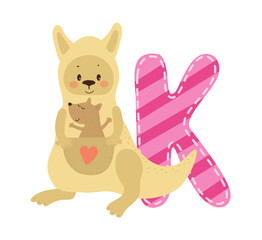 English Letter with Animal