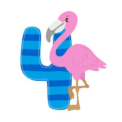 Number with an Animal