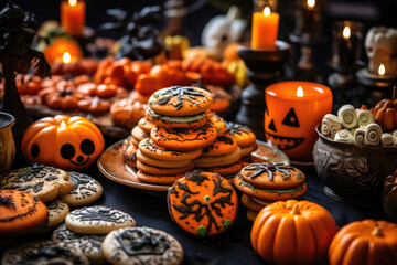 Intricately Crafted Spooky Cookie Delights