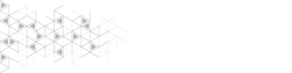 Fototapeta premium Abstract geometric background with triangle shape pattern