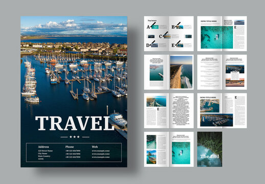 Travel Magazine Layout