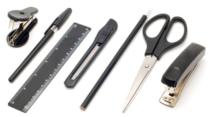 office stationery for work equipment and school supplies