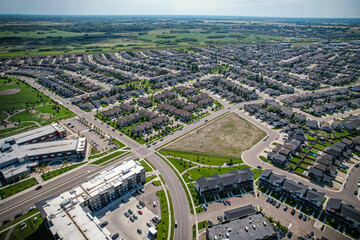 Aerial Majesty: Stonebridge, Saskatoon, Saskatchewan Expanse