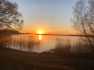 Sonnenuntergang am See
