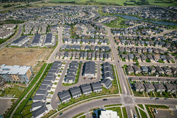 Aerial Majesty: Stonebridge, Saskatoon, Saskatchewan Expanse