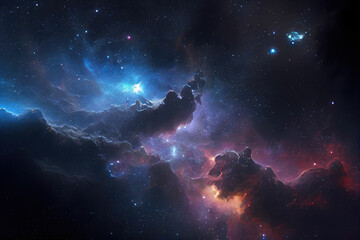 Exploring the majestic cosmos: captivating space photography featuring a stunning planet