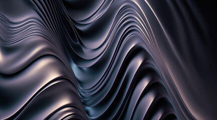Fototapeta premium Beautiful mesmerize waves of colorful pattern, wavy surfaces, beautiful background, vintage pastel colors ,made with Generative AI