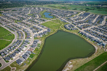 Aerial Majesty: Stonebridge, Saskatoon, Saskatchewan Expanse