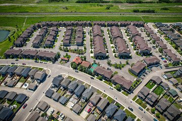 Aerial Majesty: Stonebridge, Saskatoon, Saskatchewan Expanse