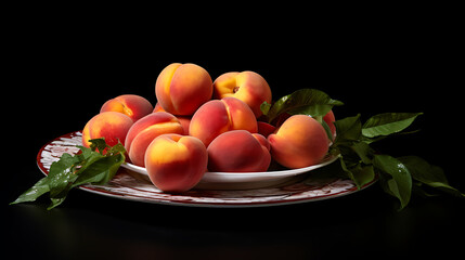 Peaches, The Essence of Nature's Bounty: Exploring the Sweet and Nutritious World of Peaches. High Resolution