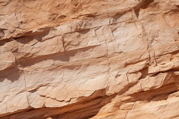 Raw Sandstone Texture - Light Beige Stone Background