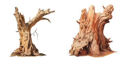 Fototapeta premium Aged woody stem
