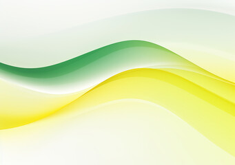 緑色の波型幾何学抽象背景