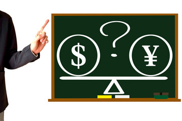 米ドルと日本円のイメージ