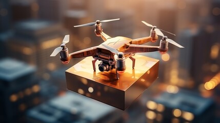 Embrace the future of delivery as drones navigate the heavens, offering a glimpse into the myriad opportunities arising from autonomous cargo technology.