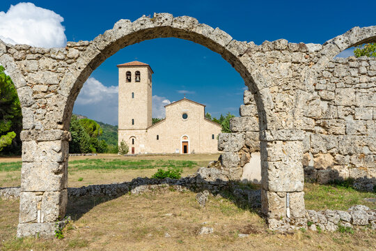 Italy, Abbey San Vincenzo Al Volturno