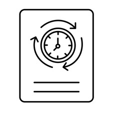 Schedule sheet Vector icon which can easily modify or edit  

