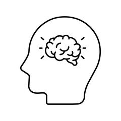 Brain Vector icon which can easily modify or edit  

