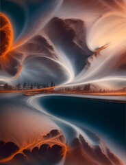 Fire in the sky "Generative AI"