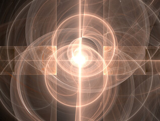 Imaginatory fractal abstract background Image