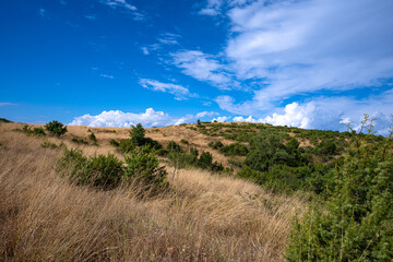 Beutiful Landscape green mountain with blue sky