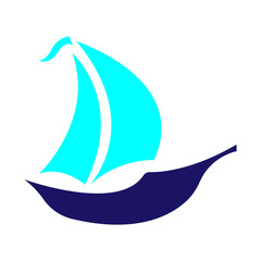 boat icon illustration vector