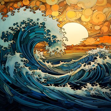 wave