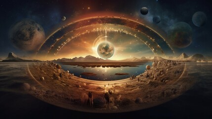 In the realm where eleven tribes unite On this single.Generative AI