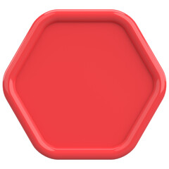 Price tag. Text box. 3D illustration.