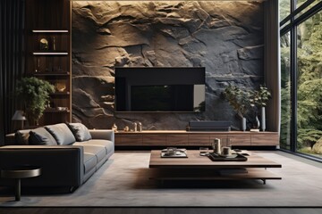 Stylish Living Starts Here: TV Cabinet Centerpiece and Chic Décor Perfection Unveiled!