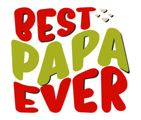 Retro Keychain Fathers Dad Craft Design. T-shirt Design. Illustration