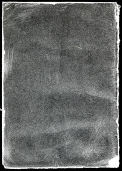 Texture of old surface on black background with white scratches, Overlays stamp texture with effect grunge, damaged, old, concrete and other. Different paint textures with drop ink splashes. Overlay