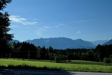 Bergblick vom Staffelsee