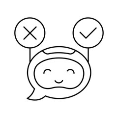 Responsible AI Icon Design: A Step towards a Fair and Just AI Future. Fair AI Icon: Promoting Fairness and Non-Discrimination in AI. Just AI Icon: Ensuring that AI is Used for Good. Editable Stroke.