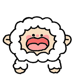 cartoon sheep cartoon