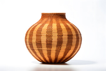 Native American basket woven