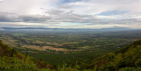 Fototapeta na wymiar View Point Tat Mok National Park Mueang Phetchabun District, Phetchabun Province, Thailand