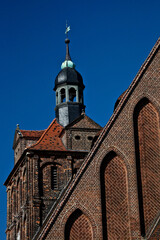 Fototapeta na wymiar Churchtower at Dommitsch