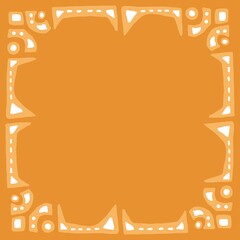 abstract square picture frame