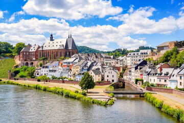 Altstadt von Saarburg, Rheinland Pfalz, Deutschland 