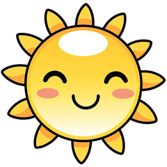 sun cartoon character