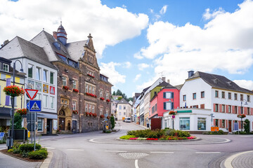 Fototapeta na wymiar Altstadt von Saarburg, Rheinland Pfalz, Deutschland 