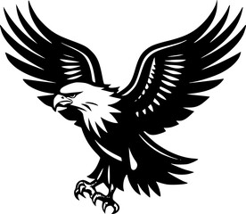Obraz premium Eagle - High Quality Vector Logo - Vector illustration ideal for T-shirt graphic