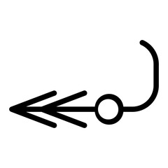 Icon Arrow is an image that shows direction or orientation. This is very helpful in guiding users or making navigation easier on apps and websites. 