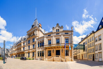 Fototapeta premium Großherzoglicher Palast, Luxemburg, Luxemburg 