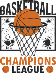 Basketball t-shirt design
