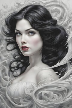 Schneewittchen - Frauenportrait